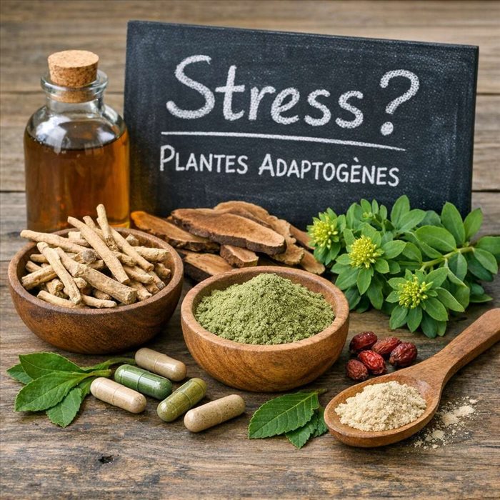 Plante adaptogène contre le stress : définition et bienfaits