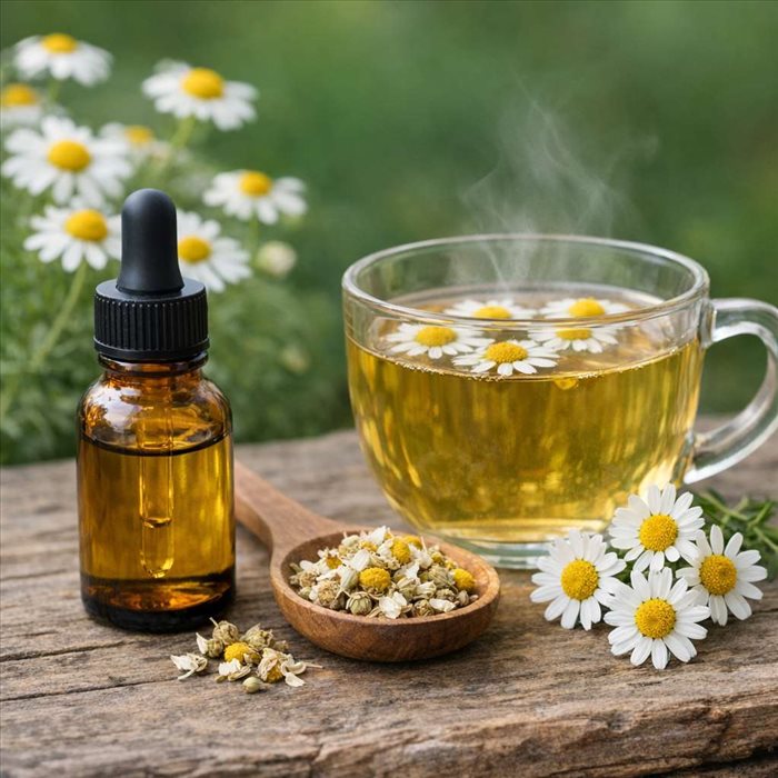 Apigénine de la camomille contre l’anxiété : effet réel ?